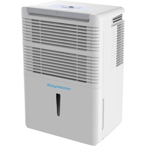 Keystone KSTAD50B Energy Star 50-Pint Portable Dehumidifier