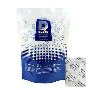 DRY&DRY Premium Pure & Safe Silica Gel Packets Desiccant Dehumidifiers